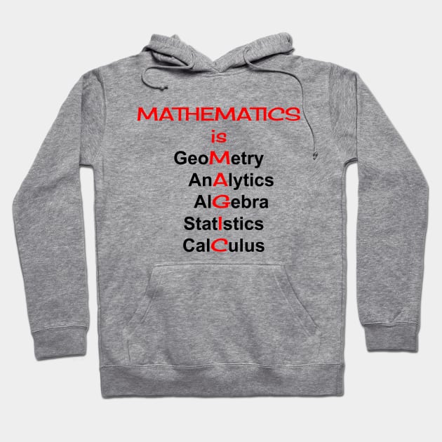 Mathematics is Magic Hoodie by needthattshirt